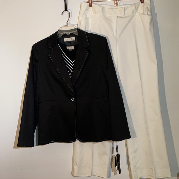 Tahari Arthur S. Levine 3 piece pants, tank and jacket  Size 14 - Picture 1 of 16